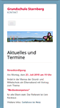 Mobile Screenshot of grundschule-starnberg.de